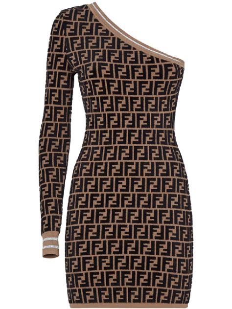 fendi kleid mit logo|Kleid .